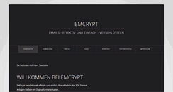 Desktop Screenshot of emcrypt.net