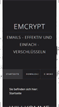 Mobile Screenshot of emcrypt.net